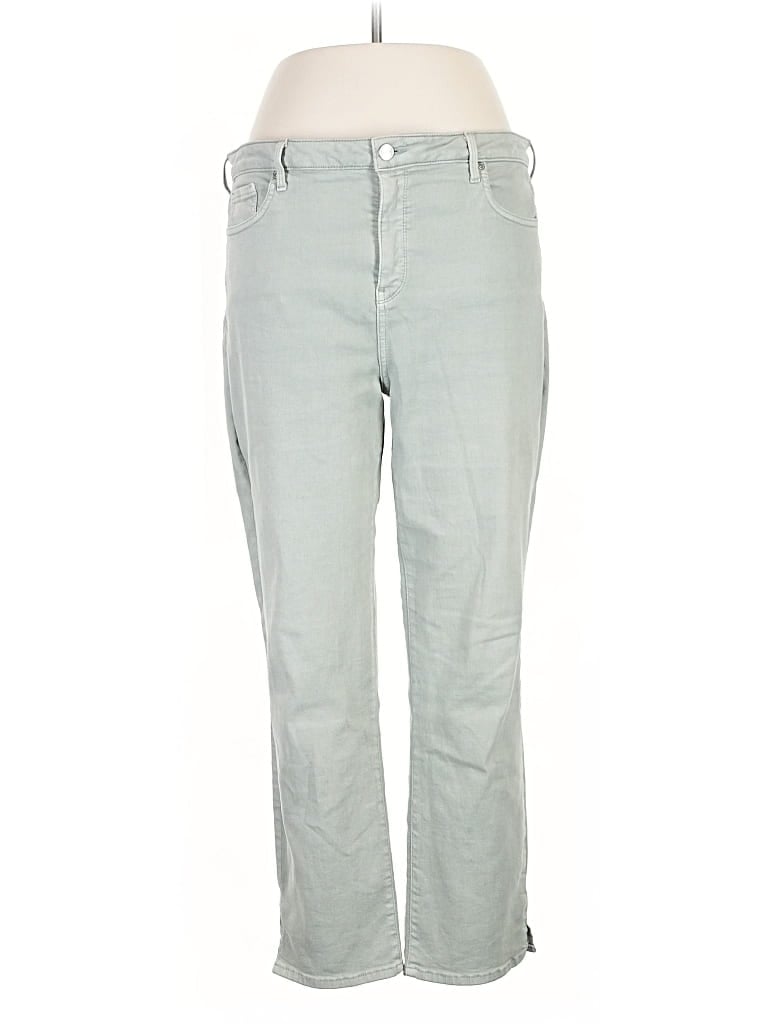 Pre-owned Curves 360 By Nydj Jeans In Green