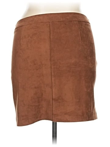 Olivia Grey Casual Skirt (view 2)
