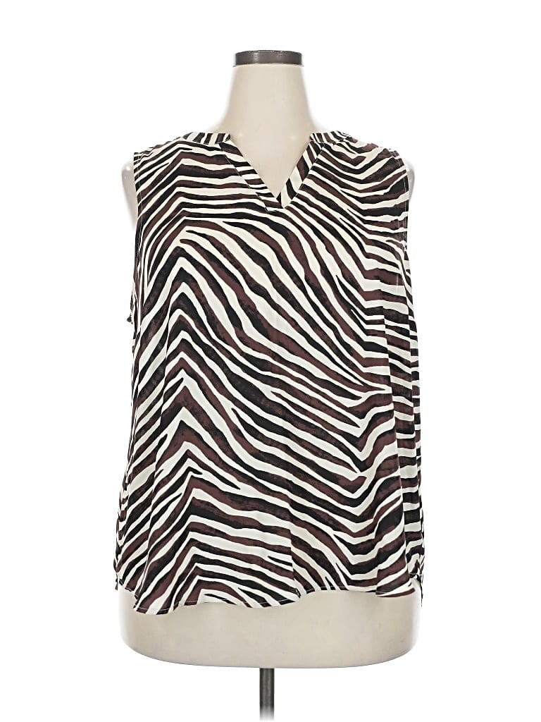 Maurices Sleeveless Blouse In White