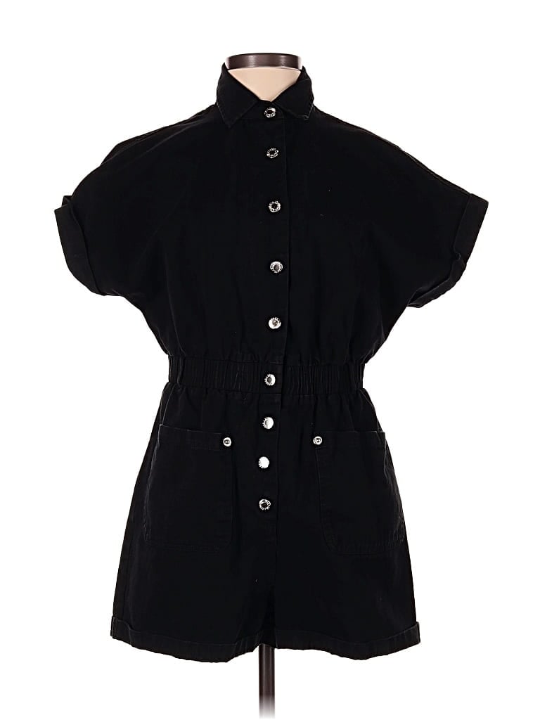 Pre-owned Chouyatou Romper In Black