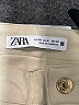 Zara Ivory Khakis Size 2 - photo 6