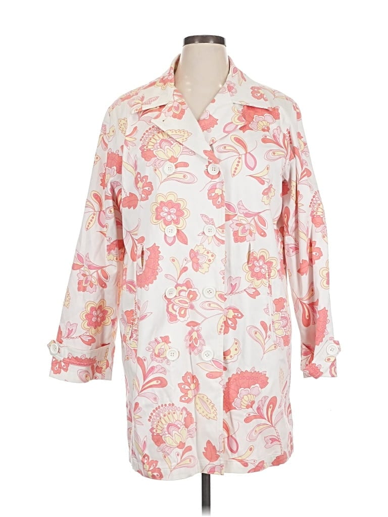 Pre-owned Madison Raincoat In Pink