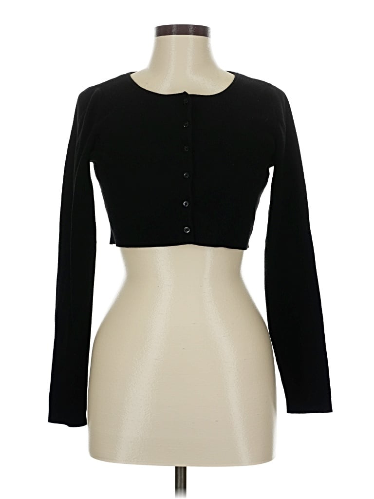 SUNDAY BEST Pre-owned Cardigan Sweater In Black