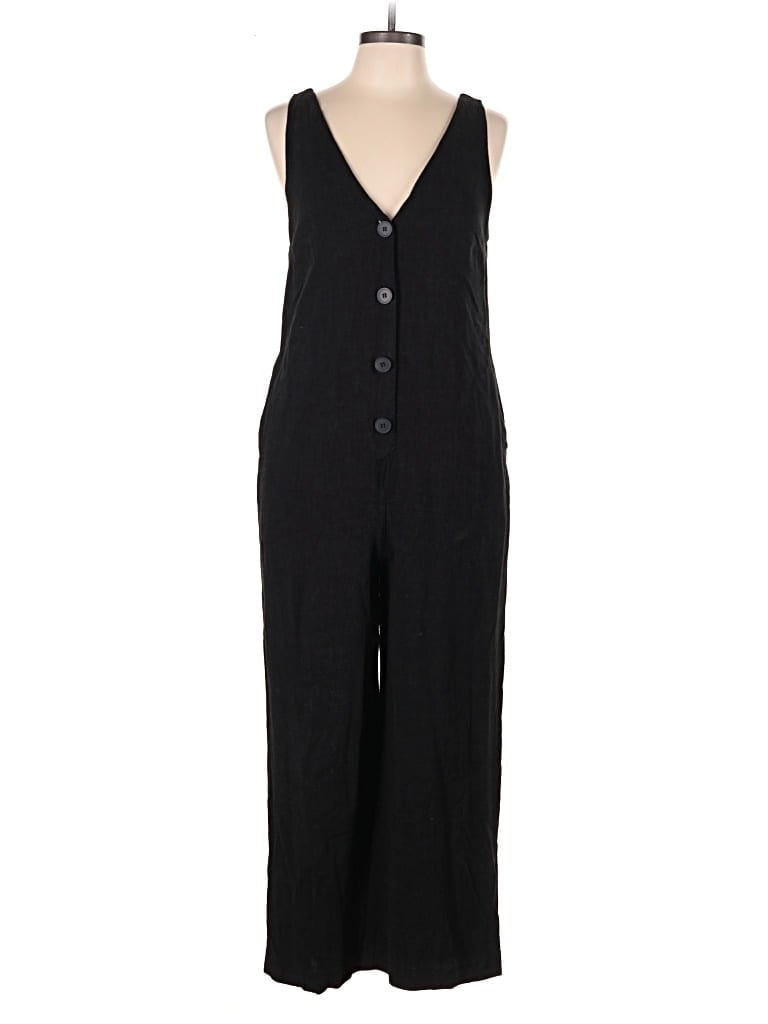 Pre-owned Topshop Jumpsuit In Black