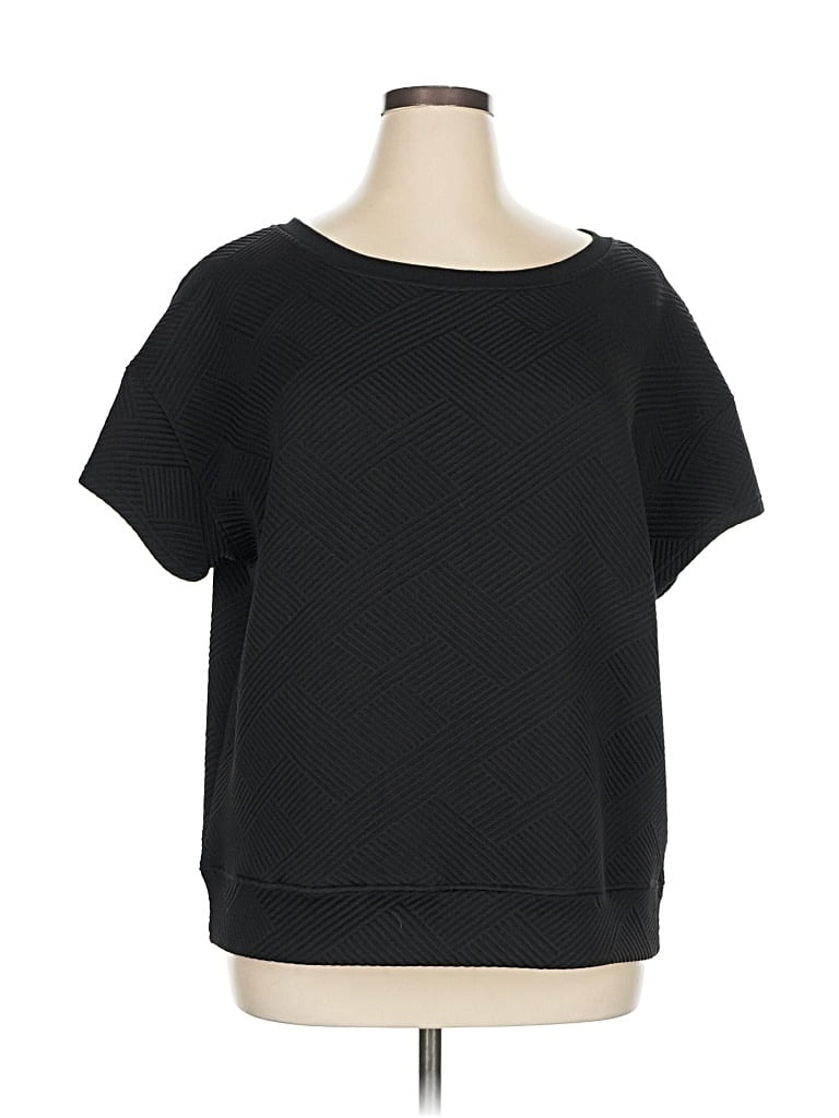 Pre-owned Unbranded Short Sleeve T-shirt In Black
