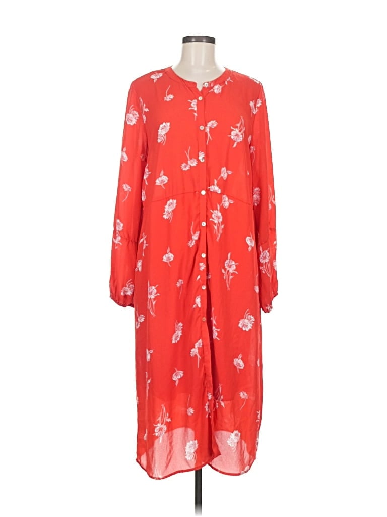 Pre-owned B Collection By Bobeau Casual Dress In Red