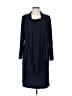 R&M Richards Solid Blue Casual Dress Size 10 - photo 1