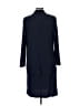 R&M Richards Solid Blue Casual Dress Size 10 - photo 2