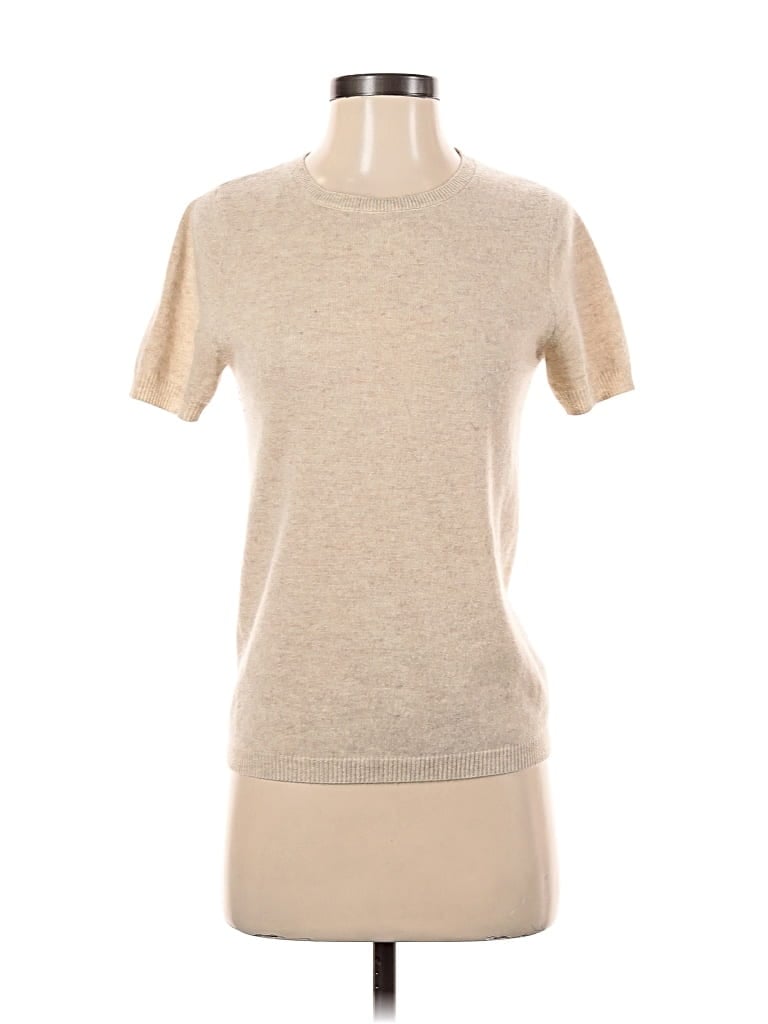 Pre-owned Barrow & Grove Cashmere Pullover Sweater In Brown