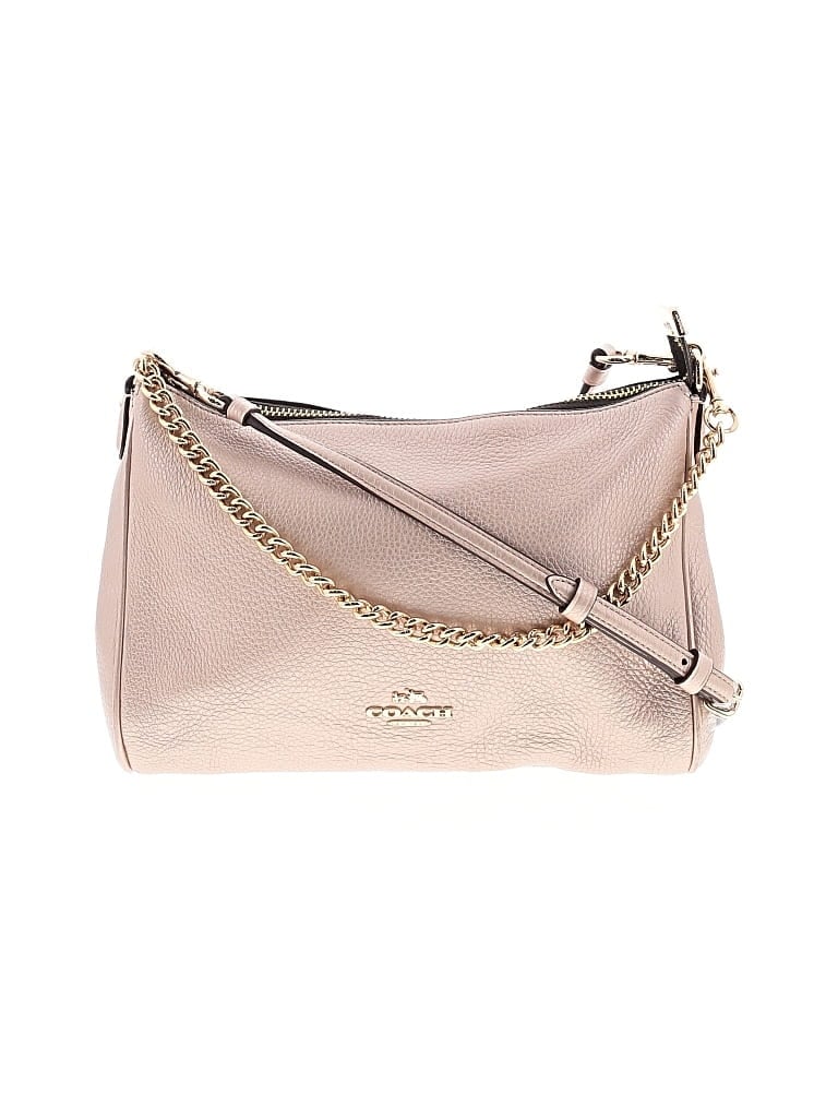 Pre-owned Coach Factory Leather Satchel In Pink