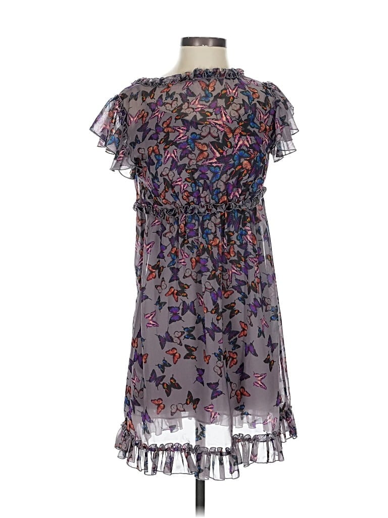 Pre-owned Ted Baker Cocktail Dress In Purple