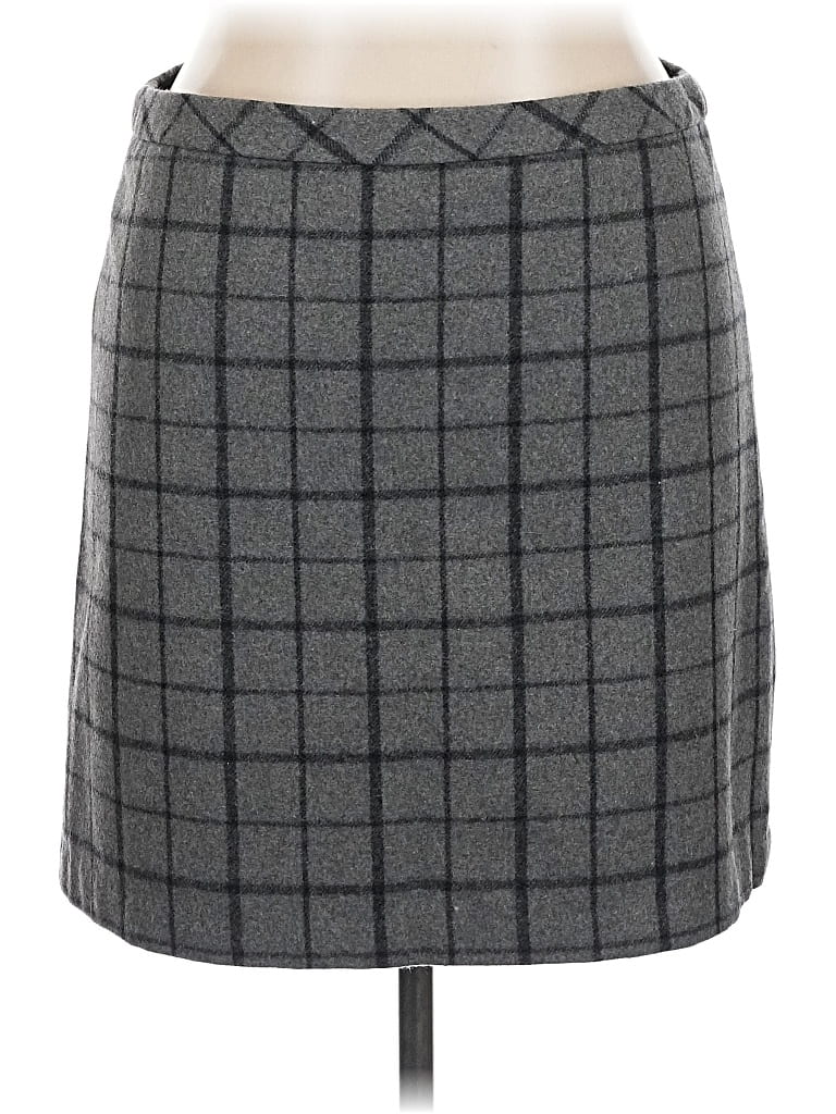 Pre-owned Cynthia Rowley Tjx Formal Skirt In Gray