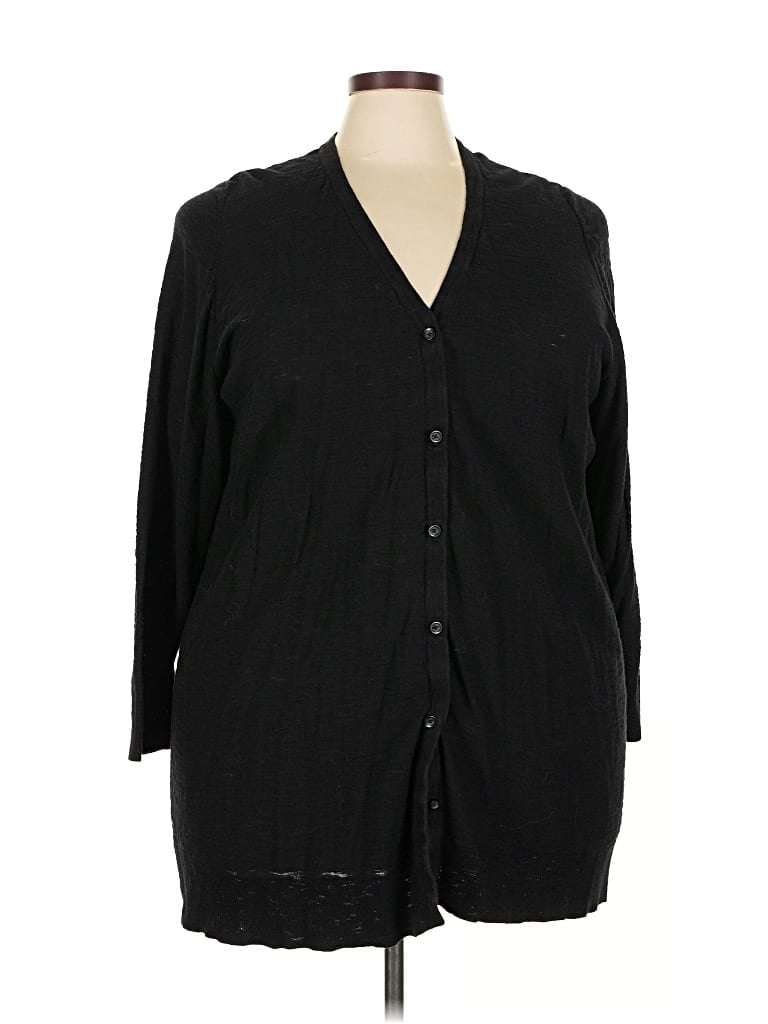Pre-owned Torrid Cardigan Sweater In Black
