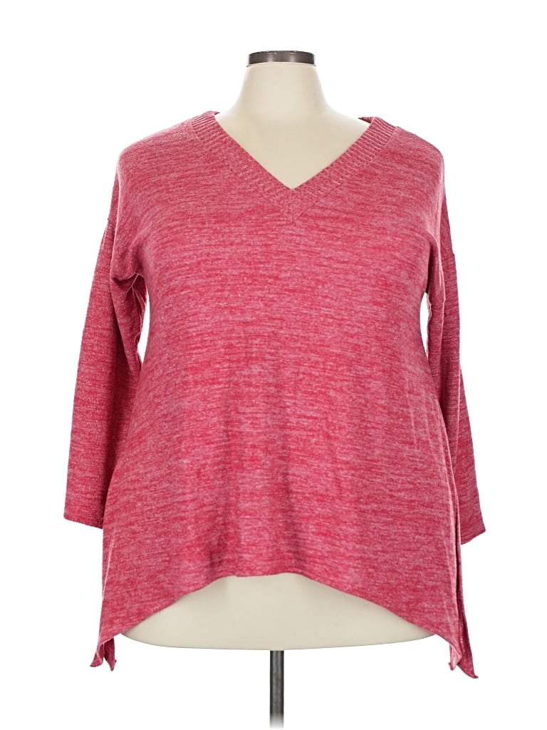 TORRID Pre-owned Pullover Sweater In Red