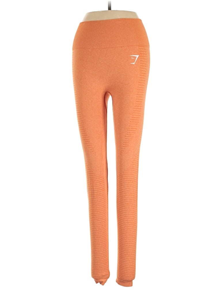 Pre-owned Gymshark Leggings In Orange
