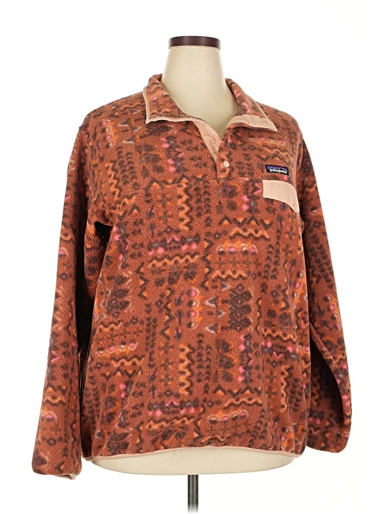 Pre-owned Patagonia Pullover Sweater In Brown