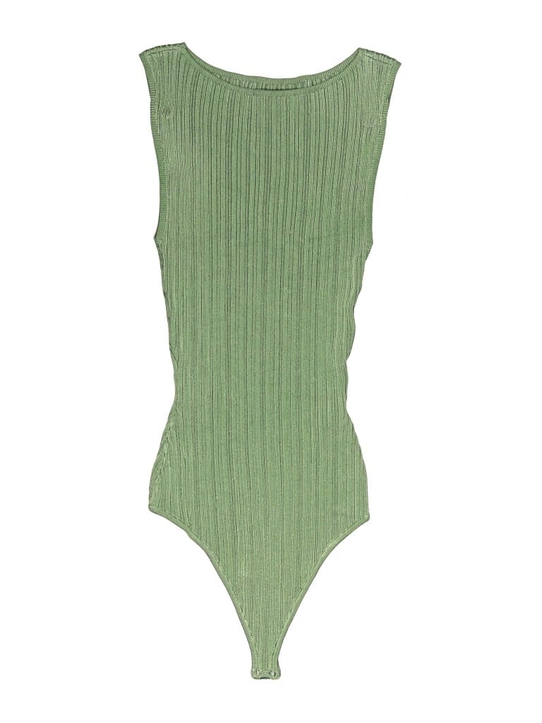 Pre-owned Abercrombie & Fitch Bodysuit In Green