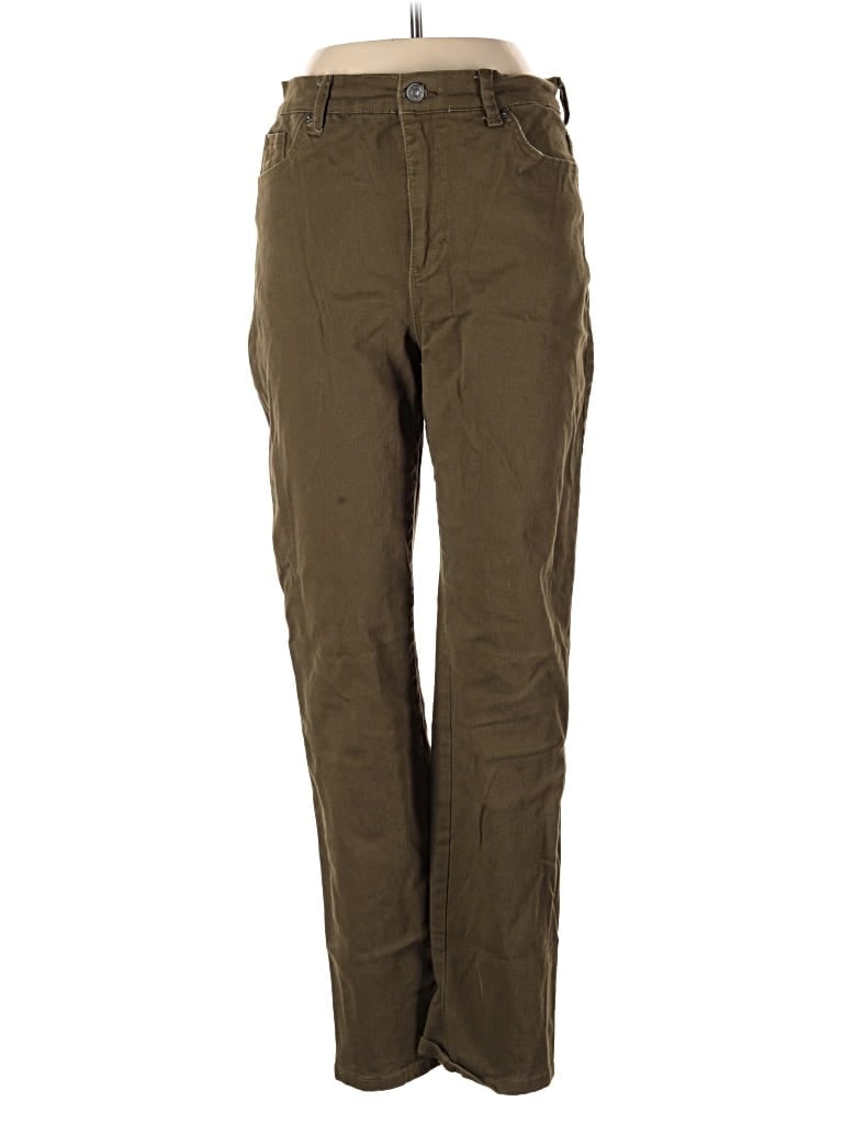 Pre-owned Gloria Vanderbilt Casual Pants In Green