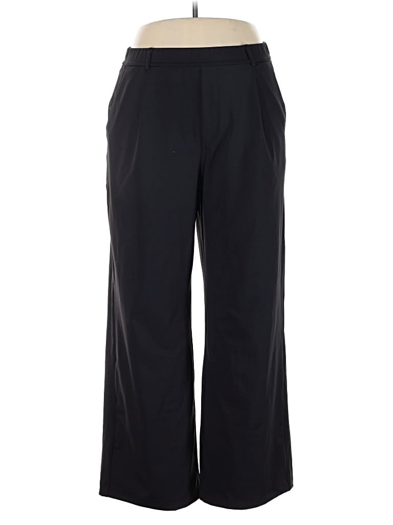 Pre-owned Halara Dress Pants In Black