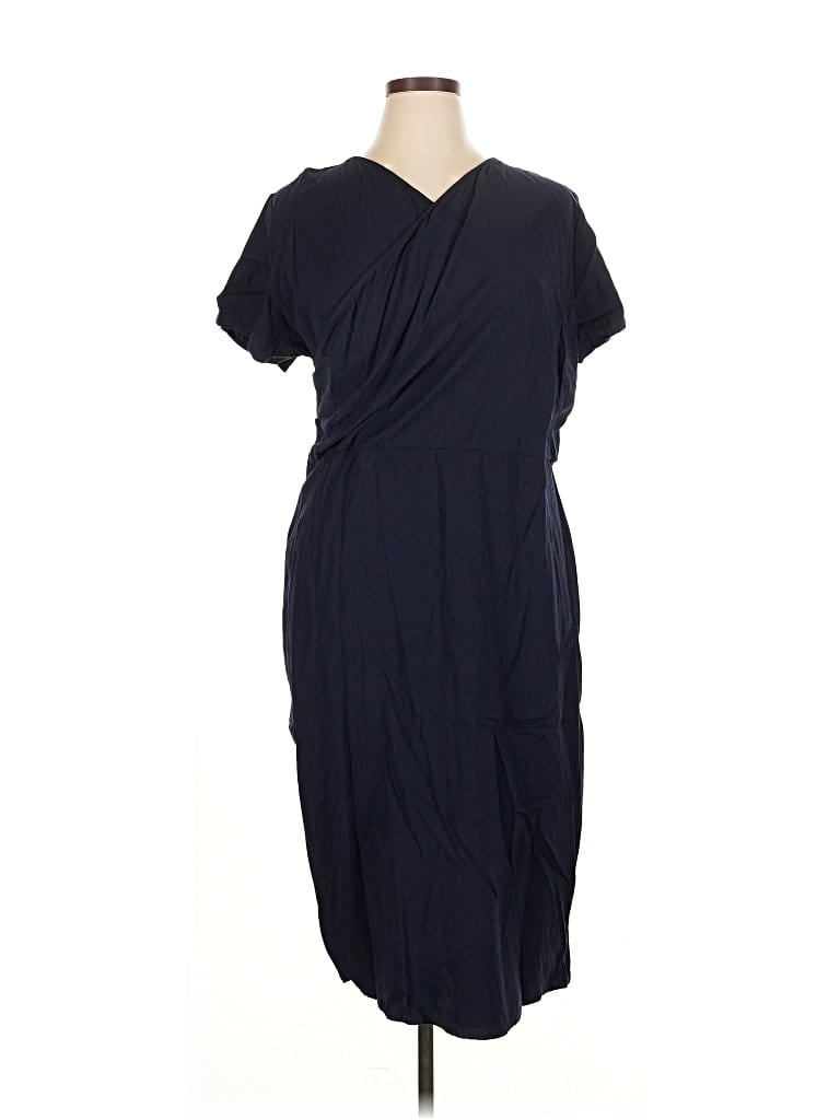 Pre-owned Universal Standard Casual Dress In Blue