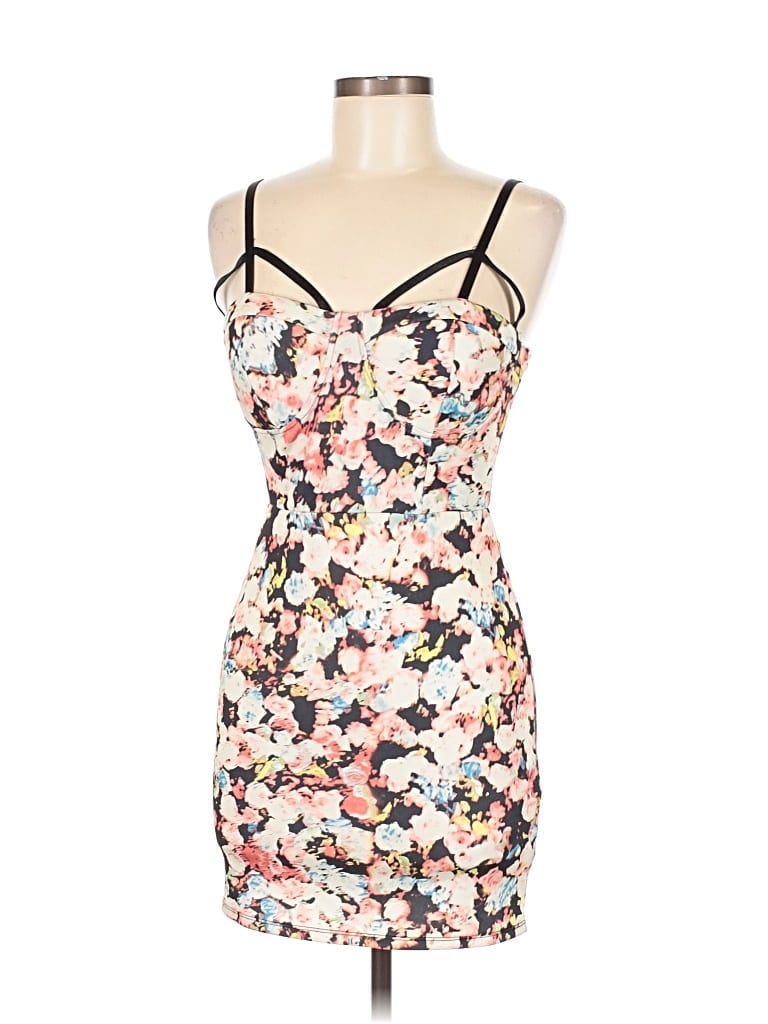 Pre-owned Material Girl Cocktail Dress In White