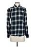 Gant Plaid Blue Long Sleeve Button-Down Shirt Size 4 - photo 1