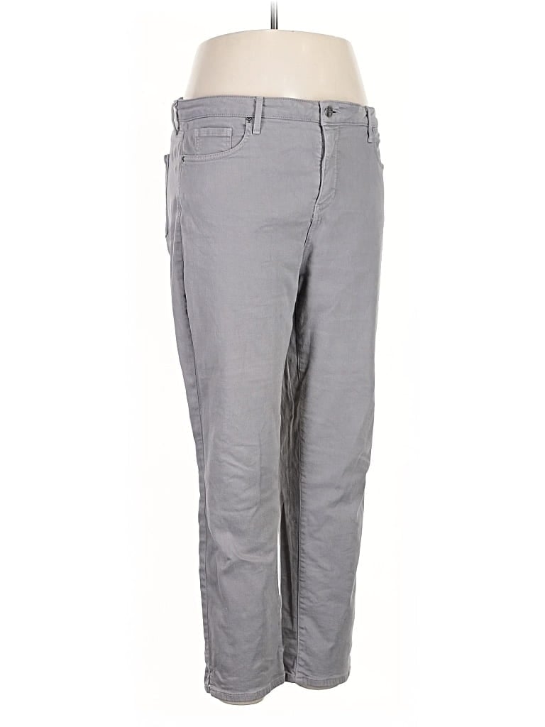 CURVES 360 BY NYDJ Pre-owned Casual Pants In Gray