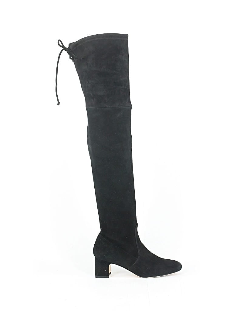Pre-owned Stuart Weitzman Boots In Black
