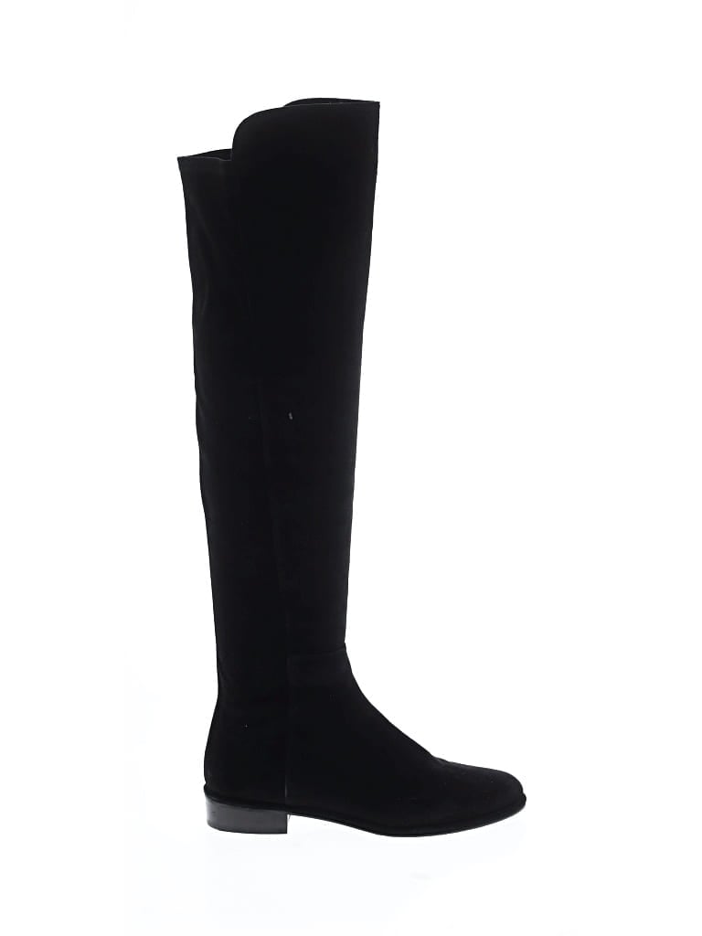 Pre-owned Stuart Weitzman Boots In Black