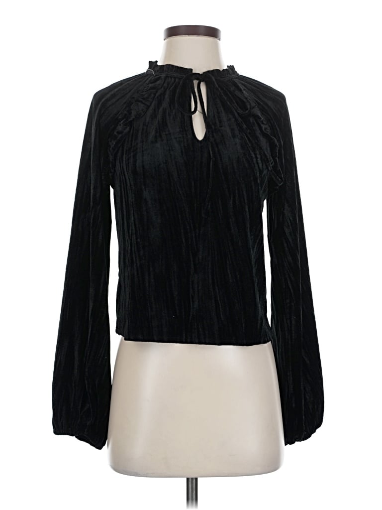 Rachel Parcell Long Sleeve Blouse In Animal Print