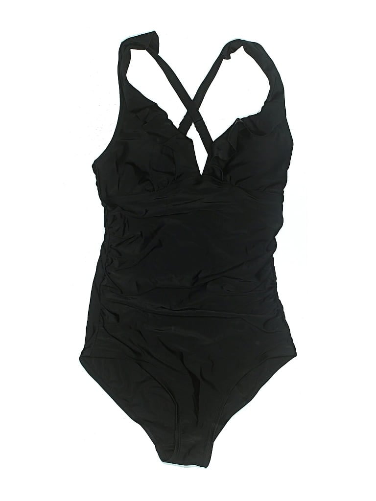 Pre-owned Kona Sol One Piece Swimsuit In Black