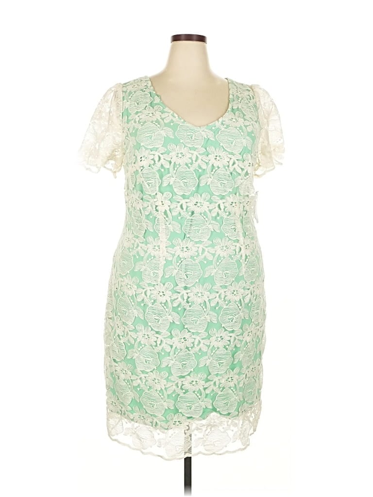 I.n. Studio Cocktail Dress In Green