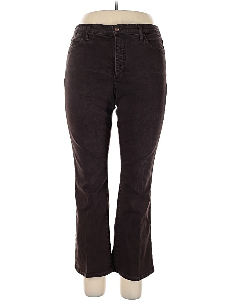 Pre-owned Nydj Jeans In Brown