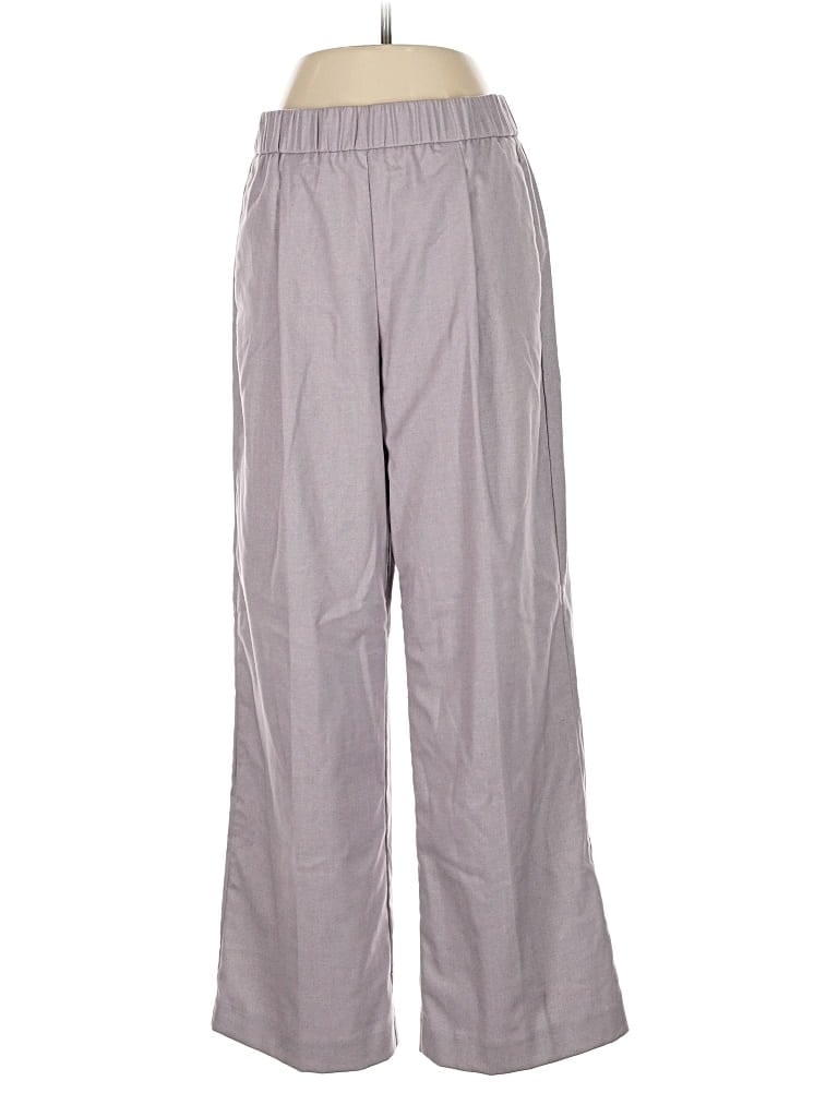Pre-owned Ann Taylor Casual Pants In Gray