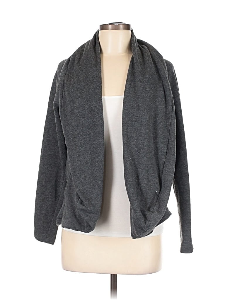 Pre-owned Columbia Cardigan Sweater In Gray
