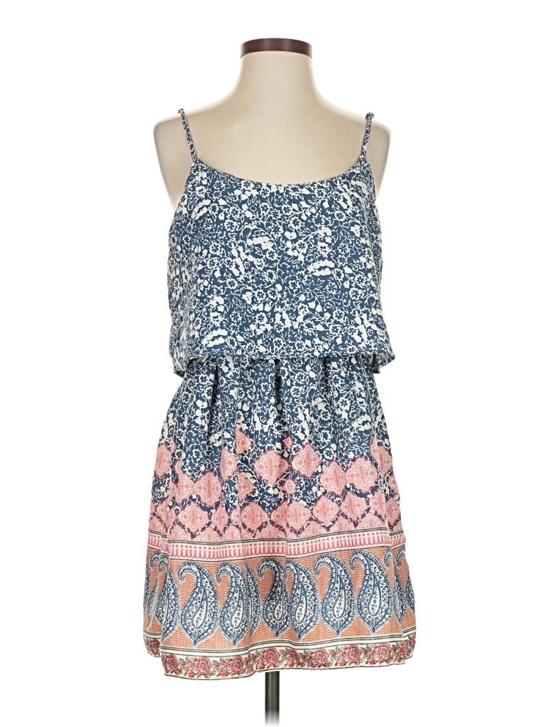 Pre-owned Abercrombie & Fitch Casual Dress In Blue