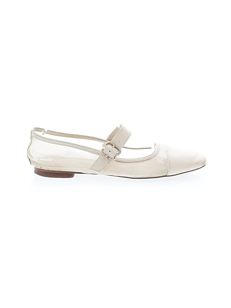 Pre-owned Sam Edelman Flats In White