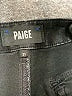 Paige Chevron-herringbone Black Jeans Size 31 waist - photo 7