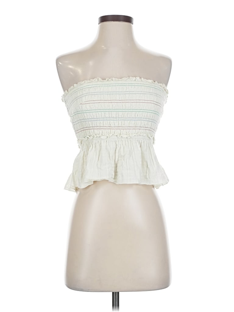 URBAN OUTFITTERS Pre-owned Sleeveless Blouse In White