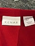 Kenar 100% Polyester Red Sleeveless Blouse Size S - photo 7
