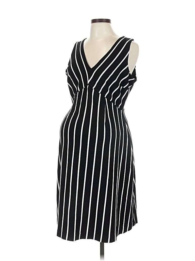 Pre-owned A Pea In The Pod Casual Dress In Black