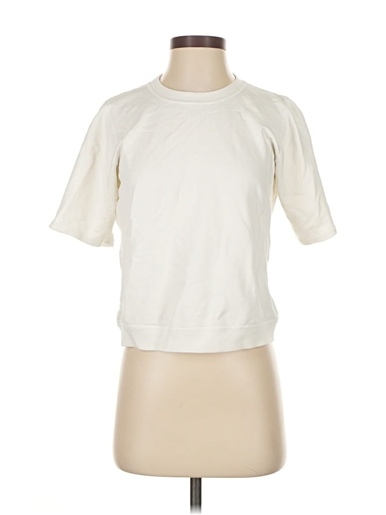 Pre-owned Unbranded Sweatshirt In White