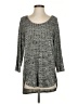 Strazzi Gray 3/4 Sleeve Top Size S - photo 1