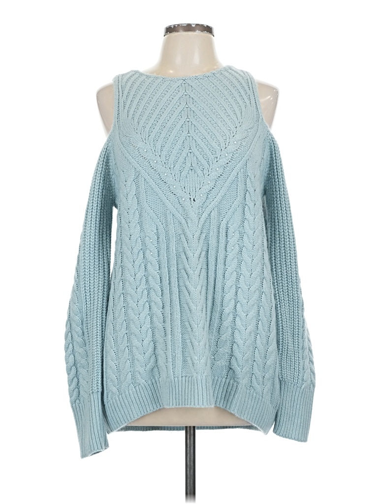 Pre-owned Lc Lauren Conrad Pullover Sweater In Blue