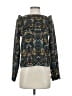 Momni 100% Polyester Green Long Sleeve Blouse Size XS - photo 1