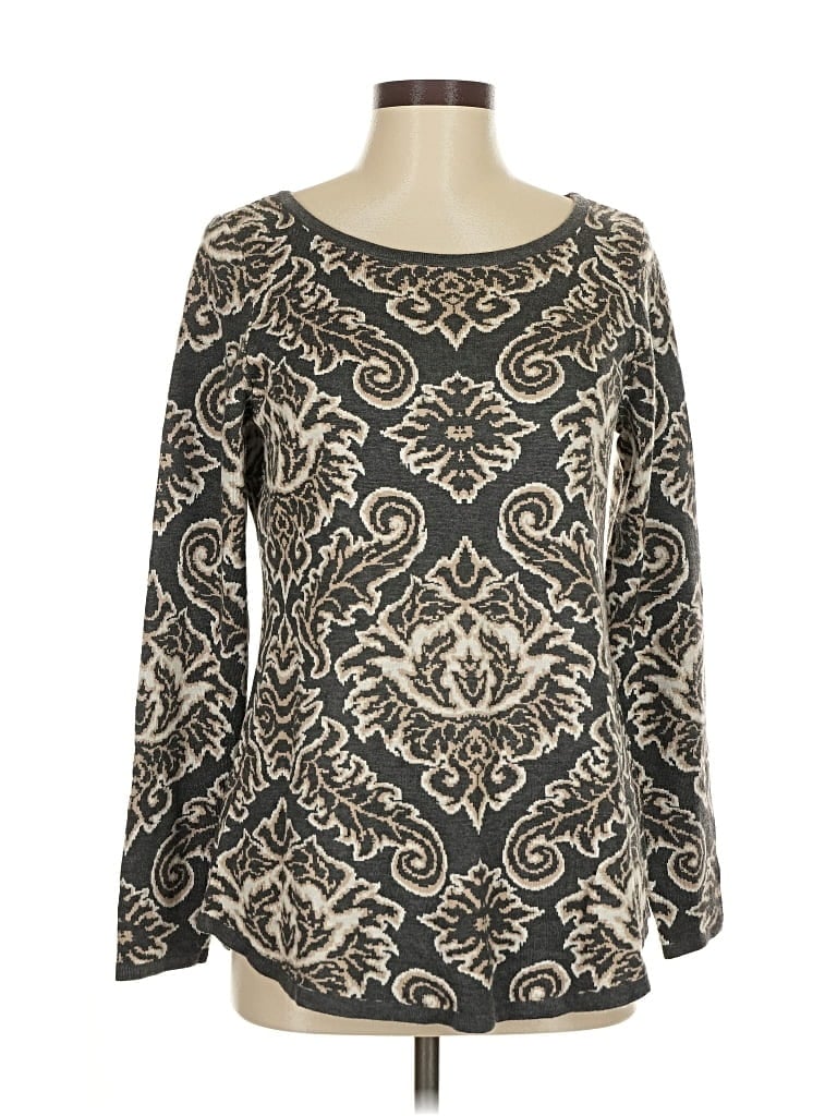 Pre-owned Charter Club Pullover Sweater In Black