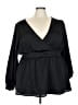 Torrid 100% Polyester Black Casual Dress Size 3X Plus (3) - photo 1
