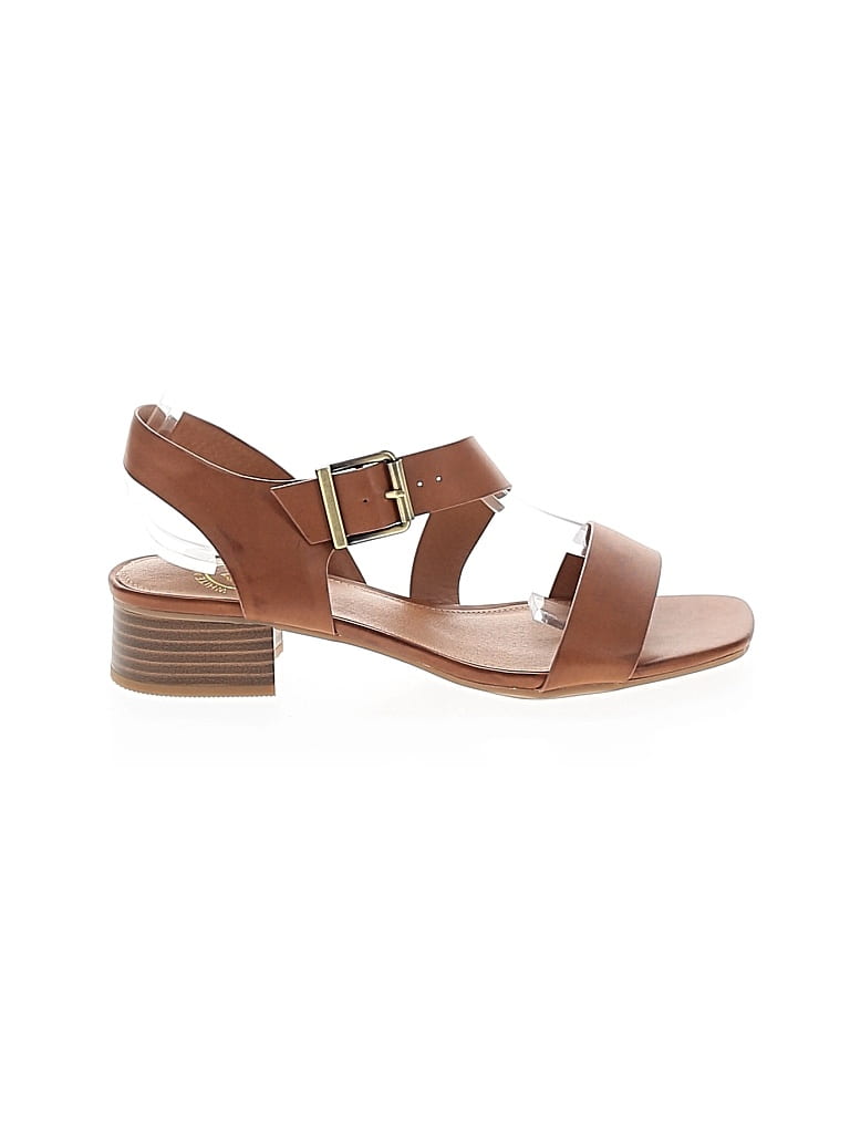 Pre-owned White Mountain Sandals In Brown