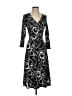 Lily Paisley Black Cocktail Dress Size S - photo 1