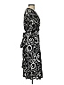 Lily Paisley Black Cocktail Dress Size S - photo 4